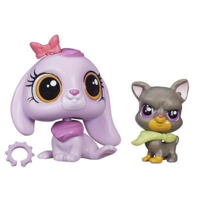 Набор 'Кролик и щенок добермана' из серии 'Стильные питомцы' (Pet Pawsabilities), Littlest Pet Shop [B1739] Набор 'Кролик и щенок добермана' из серии 'Стильные питомцы' (Pet Pawsabilities), Littlest Pet Shop [B1739]