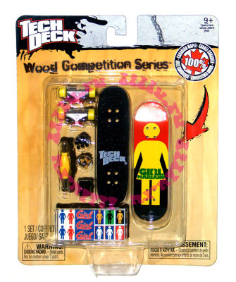 Набор 'Собери фингерборд', с деревянным скейтом, из серии Wood Competition Series, Tech Deck, Spin Master [35888] Набор 'Собери фингерборд', с деревянным скейтом, из серии Wood Competition Series, Tech Deck, Spin Master [35888]