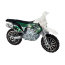 Коллекционная модель мотоцикла HW450F - HW Stunt 2013, бело-зеленая, Hot Wheels, Mattel [X1925] - X1925-1.jpg