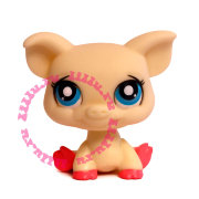 Игрушка 'Петшоп из мешка - Поросёнок', серия 3, Littlest Pet Shop, Hasbro [30467-2011]