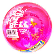 Мяч 'Бабочки', розовый, серия 'Насекомые', 10 см, Bug SkyBall, Maui Toys [37054p]