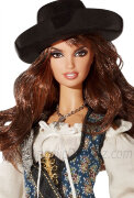 Кукла Angelica (Анжелика, Пенелопа Крус) по мотивам фильма 'Пираты Карибского моря: На странных берегах', коллекционная Barbie Pink Label, Mattel [T7655]