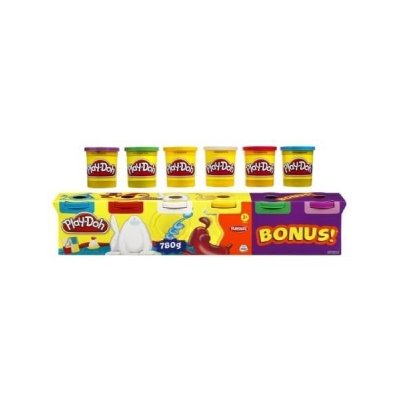 Набор пластилина в баночках по 130г, 6 цветов, Play-Doh, Hasbro [23565] Набор пластилина в баночках по 130г, 6 цветов, Play-Doh, Hasbro [23565]