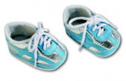 * Ботиночки для Chou-Chou 42-48 см - голубые со шнуровкой [901175]