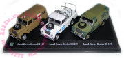 Набор из 3 автомобилей Land Rover Series III 109 1:72, в пластмассовой коробке, Cararama [713XPND]