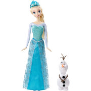 Кукла 'Эльза с Олафом', 28 см, Frozen ('Холодное сердце'), Mattel [CMM87]