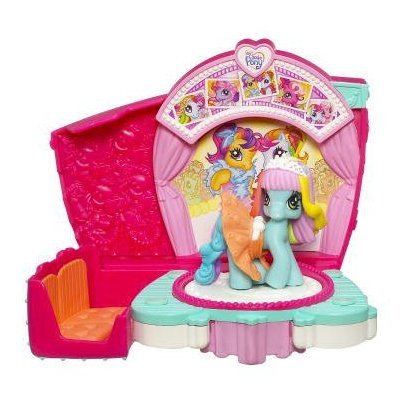 Игровой набор &#039;Подиум&#039; с мини-пони Rainbow Dash, My Little Pony, Hasbro [89655] Игровой набор 'Подиум' с мини-пони Rainbow Dash, My Little Pony, Hasbro [89655]