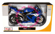 Модель мотоцикла Yamaha YZF-R1, 1:12, синяя, Maisto [31101-12]