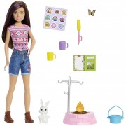 Игровой набор с куклой Скиппер (Skipper), из серии 'Поход', Barbie, Mattel [HDF71]