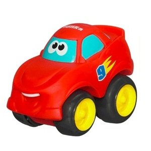 * Машинка 'Гоночный автомобиль красный', 10 см, из серии 'Chuck &amp; Friends', Tonka, Playskool-Hasbro [07103-3] Машинка 'Гоночный автомобиль красный', 10 см, из серии 'Chuck & Friends', Tonka, Playskool-Hasbro [07103-3]