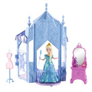 Игровой набор 'Дворец Эльзы' (Elsa's Flip 'n Switch Castle) с мини-куклой 10 см, Frozen ( 'Холодное сердце'), Mattel [CCX95]