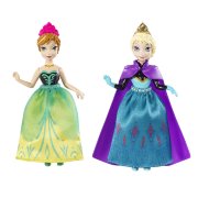 Игровой набор 'Сестры-принцессы на балу' (Princess Sisters Celebration), Frozen ( 'Холодное сердце'), Mattel [DFR78]