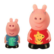 Набор игрушек 'Свинка Пеппа и поросёнок Джордж', 10 см, ПВХ, Peppa Pig, Росмэн [27132]