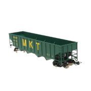 Саморазгружающийся бункерный грузовой вагон 'MKT', зеленый, масштаб HO, Mehano [T077-17854]