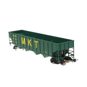 Саморазгружающийся бункерный грузовой вагон &#039;MKT&#039;, зеленый, масштаб HO, Mehano [T077-17854] Саморазгружающийся бункерный грузовой вагон 'MKT', зеленый, масштаб HO, Mehano [T077-17854]