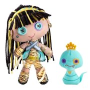 Мягкие куклы 'Cleo de Nile и Hissette' из серии 'Друзья', 'Школа Монстров', Monster High, Mattel [W0042/T7995]