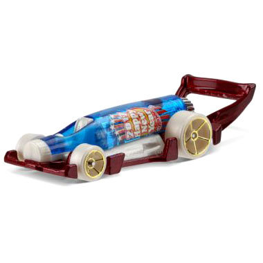 Модель автомобиля &#039;Carbonator&#039;, Красно-синяя, Holiday Racers, Hot Wheels [DTX46] Модель автомобиля 'Carbonator', Красно-синяя, Holiday Racers, Hot Wheels [DTX46]
