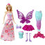 Набор с куклой Барби и тремя нарядами: принцесса, русалка и фея, Barbie, Mattel [DHC39] - Набор с куклой Барби и тремя нарядами: принцесса, русалка и фея, Barbie, Mattel [DHC39]