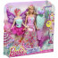 Набор с куклой Барби и тремя нарядами: принцесса, русалка и фея, Barbie, Mattel [DHC39] - Набор с куклой Барби и тремя нарядами: принцесса, русалка и фея, Barbie, Mattel [DHC39]