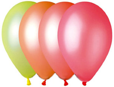 Воздушные шарики 26 см, неон, 100 шт [1101-0002] Воздушные шарики 26 см, неон, 100 шт [1101-0002]