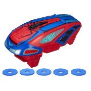 Набор 'Стреляющий моторизованный бластер Человека-паука' (Motorized Spider Force Web Blaster), Hasbro [A7407]
