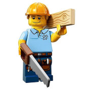 Минифигурка 'Плотник', серия 13 'из мешка', Lego Minifigures [71008-09]