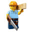 Минифигурка 'Плотник', серия 13 'из мешка', Lego Minifigures [71008-09] - 71008-09.jpg