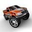 Коллекционная модель автомобиля Ford F-150 - HW Imagination 2012, оранжевая, Mattel [V5510] - V5510.jpg