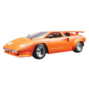 Модель автомобиля Lamborghini Countach 5000 Quattrovalvole 1:24, оранжевая, из серии Bijoux Collezione, BBurago [18-22087]