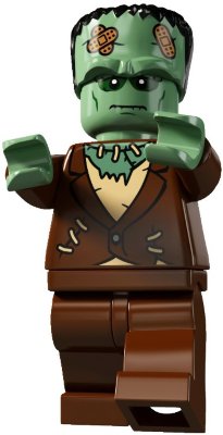 Минифигурка &#039;Франкенштейн&#039;, серия 4 &#039;из мешка&#039;, Lego Minifigures [8804-07] Минифигурка 'Франкенштейн', серия 4 'из мешка', Lego Minifigures [8804-07]