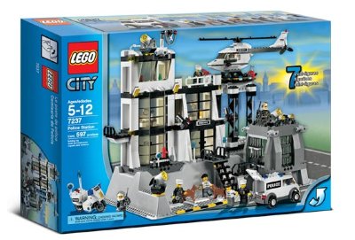 Конструктор &quot;База полиции&quot;, серия Lego City [7237] Конструктор "База полиции", серия Lego City [7237]