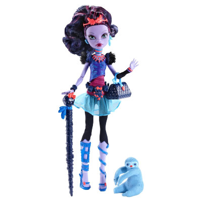 Кукла &#039;Джейн Булитл&#039; (Jane Boolittle), серия с питомцем, &#039;Школа Монстров&#039; Monster High, Mattel [BJF62/BLW02] Кукла 'Джейн Булитл' (Jane Boolittle), серия с питомцем, 'Школа Монстров' Monster High, Mattel [BJF62]