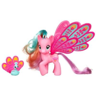 Игровой набор &#039;Пони с волшебными крыльями - пони-павлин Ploomette&#039;, My Little Pony [37369] Игровой набор 'Пони с волшебными крыльями - пони-павлин Ploomette', My Little Pony [37369]