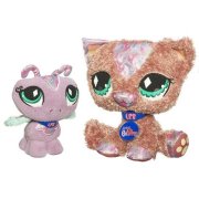 Мягкие игрушки Котёнок и Бабочка - VIP Friends, Littlest Pet Shop [68643]