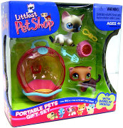 Подарочный набор с Сиамской Кошкой и Куницей, Littlest Pet Shop, Hasbro [63529]