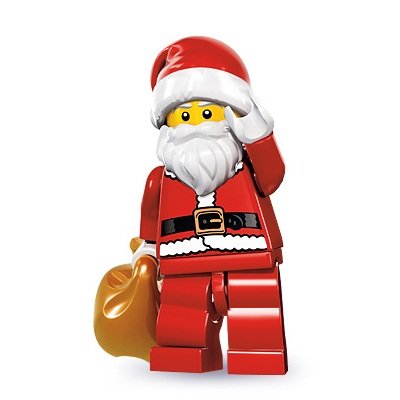 Минифигурка &#039;Дед Мороз&#039;, серия 8 &#039;из мешка&#039;, Lego Minifigures [8833-10] Минифигурка 'Дед Мороз', серия 8 'из мешка', Lego Minifigures [8833-10]