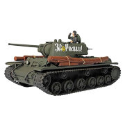 Модель 'Советский тяжелый танк КВ-1' (Восточный фронт, 1942), 1:32, Forces of Valor, Unimax [80094]