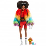 Шарнирная кукла Барби #1 из серии 'Extra', Barbie, Mattel [GVR04]