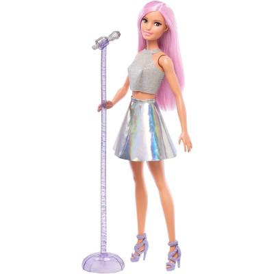 Кукла Барби &#039;Поп-звезда&#039;, из серии &#039;Я могу стать&#039;, Barbie, Mattel [FXN98] Кукла Барби 'Поп-звезда', из серии 'Я могу стать', Barbie, Mattel [FXN98]