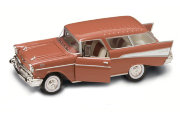 Модель автомобиля Chevrolet Nomad 1957, 1:24, коричневая, Yat Ming [24203BR]