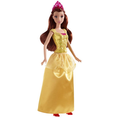 Кукла &#039;Бель в сверкающем платье&#039;, 28 см, из серии &#039;Принцессы Диснея&#039;, Mattel [BBM23] Кукла 'Бель в сверкающем платье', 28 см, из серии 'Принцессы Диснея', Mattel [BBM23]