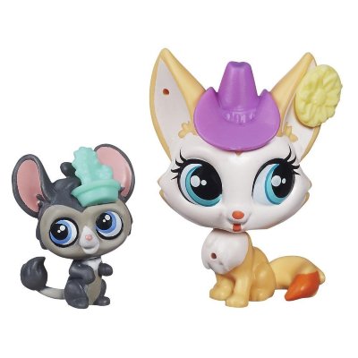 Набор &#039;Лисица и мышонок&#039; из серии &#039;Стильные питомцы&#039; (Pet Pawsabilities), Littlest Pet Shop [B0098] Набор 'Лисица и мышонок' из серии 'Стильные питомцы' (Pet Pawsabilities), Littlest Pet Shop [B0098]