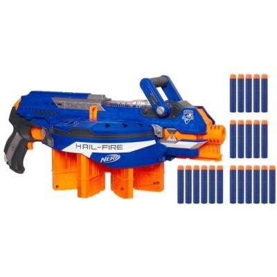 Игровой набор 'Пулемет Хэйл Файр - Hail-Fire', многозарядный, из серии NERF Elite, Hasbro [98952] Игровой набор 'Пулемет Хэйл Файр - Hail-Fire', многозарядный, из серии NERF Elite, Hasbro [98952]