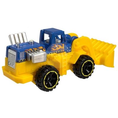 Коллекционная модель погрузчика Wheel Loader - HW City 2013, желтая, Hot Wheels, Mattel [X1696] Коллекционная модель погрузчика Wheel Loader - HW City 2013, желтая, Hot Wheels, Mattel [X1696]