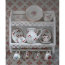 Набор миниатюрной фарфоровой посуды 'Вишня, чайный, 17 предметов', 1:12, Art of Mini [AM0100002] - AM0100002_3.jpg