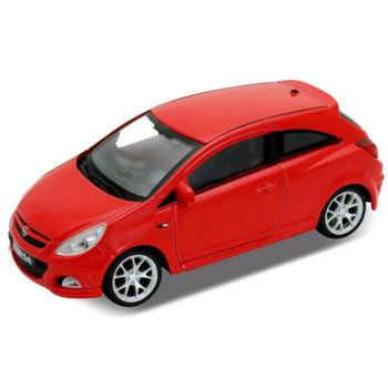 Модель автомобиля Opel Corsa OPC, красная, 1:43, серия &#039;Speed Street&#039;, Welly [44000-26] Модель автомобиля Opel Corsa OPC, красная, 1:43, серия 'Speed Street', Welly [44000-26]