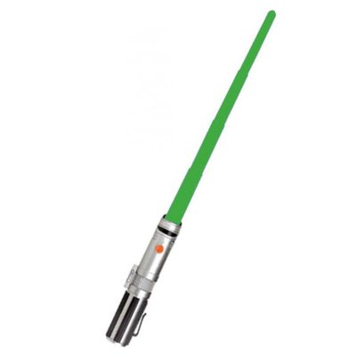 Игрушка 'Световой меч' (LightSaber), складной, зеленый, из серии 'Star Wars. The Clone Wars' (Звездные войны. Войны клонов), Hasbro [21229] Игрушка 'Световой меч' (LightSaber), складной, зеленый, из серии 'Star Wars. The Clone Wars' (Звездные войны. Войны клонов), Hasbro [21229]