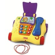 * Интерактивная игрушка 'Телефон 'Считаем с друзьями', русско-английская, из серии 'Смейся и учись', Fisher Price [T5258]