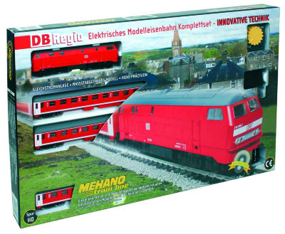 Железная дорога Mehano &quot;DB Regio&quot; T743, масштаб HO Железная дорога Mehano "DB Regio" T743, масштаб HO