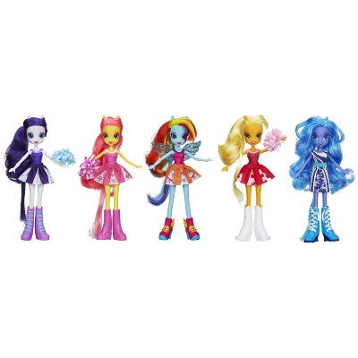 * Подарочный набор из 5 кукол (Fluttershy, Rainbow Dash, Applejack, Rarity, Luna), ограниченный выпуск, My Little Pony Equestria Girls (Девушки Эквестрии), Hasbro [A5056] Подарочный набор из 5 кукол (Fluttershy, Rainbow Dash, Applejack, Rarity, Luna), My Little Pony Equestria Girls (Девушки Эквестрии), Hasbro [A5056]